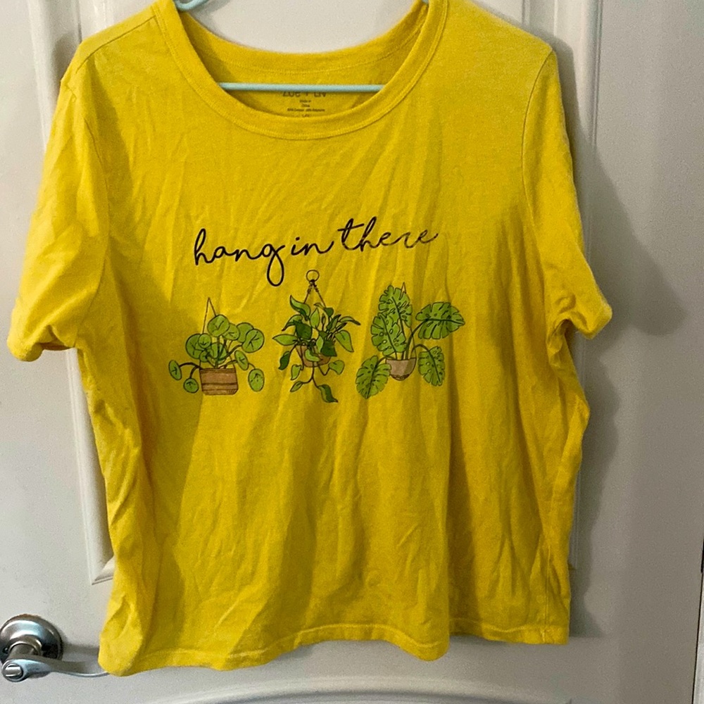 Yellow t-shirt